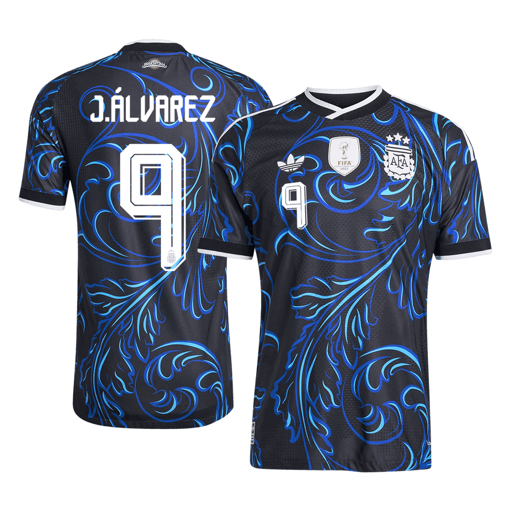 Argentinien Auswärtstrikot 2026 Spieler-Version J. ÁLVAREZ #9
