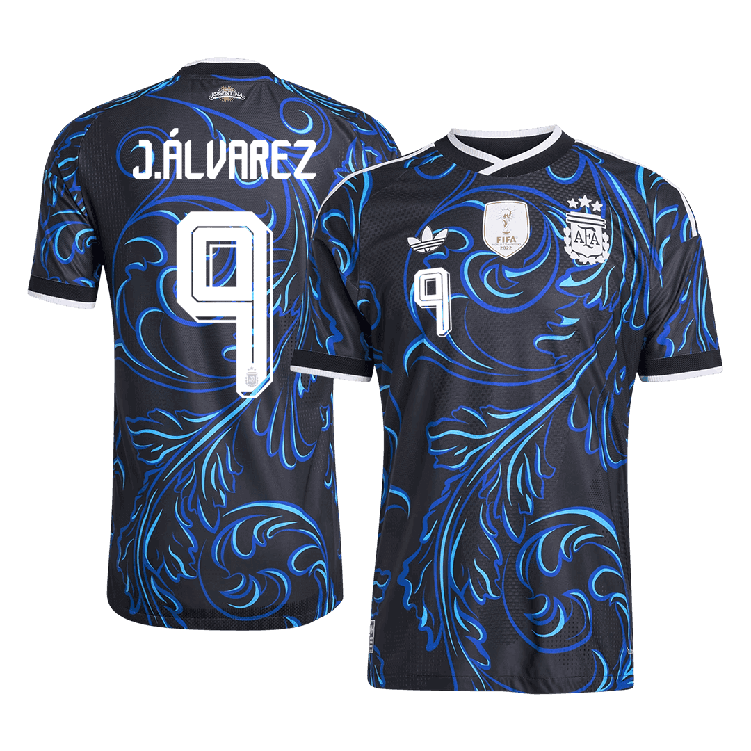 Argentinien Auswärtstrikot 2026 Spieler-Version J. ÁLVAREZ #9