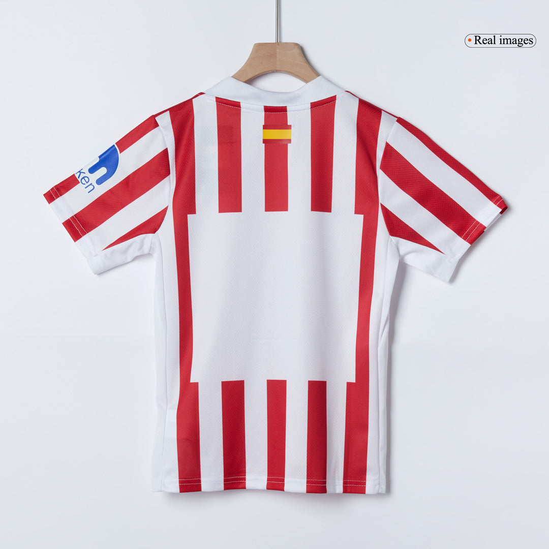 Atletico Madrid Kinder Heimtrikot 3-teilig Set 2025/26