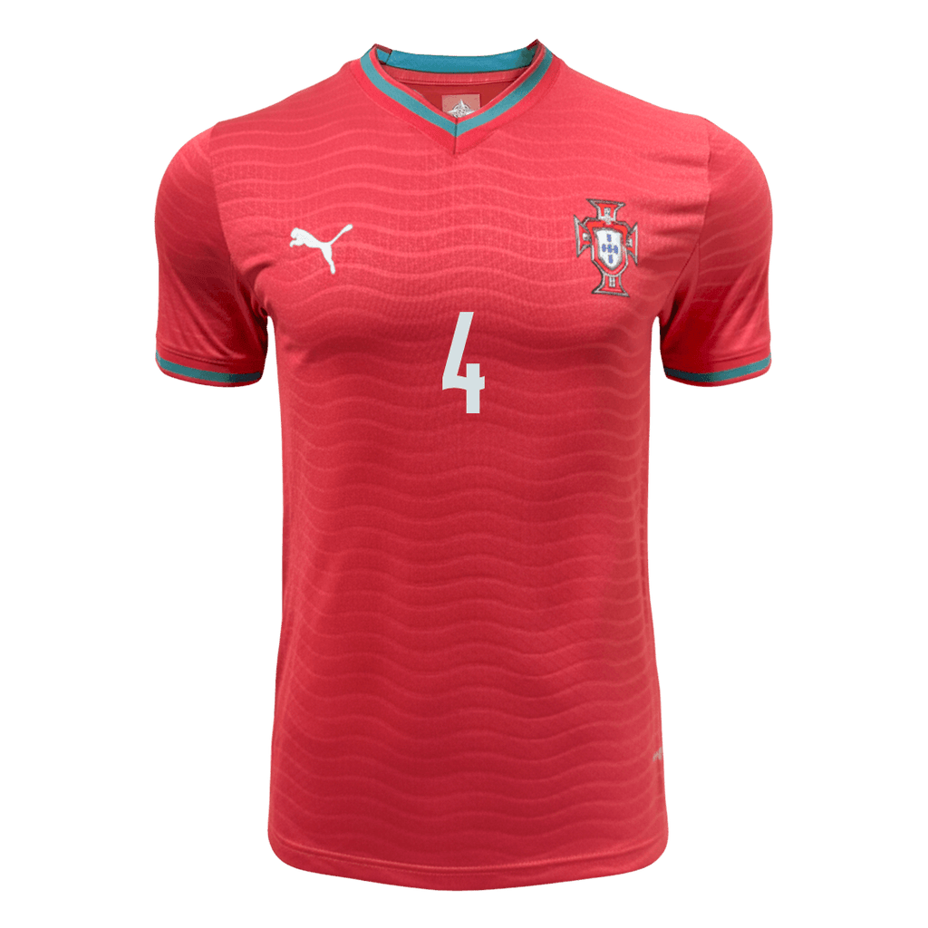 Portugal Heimtrikot 2026 Spieler-Version RÚBEN DIAS #4