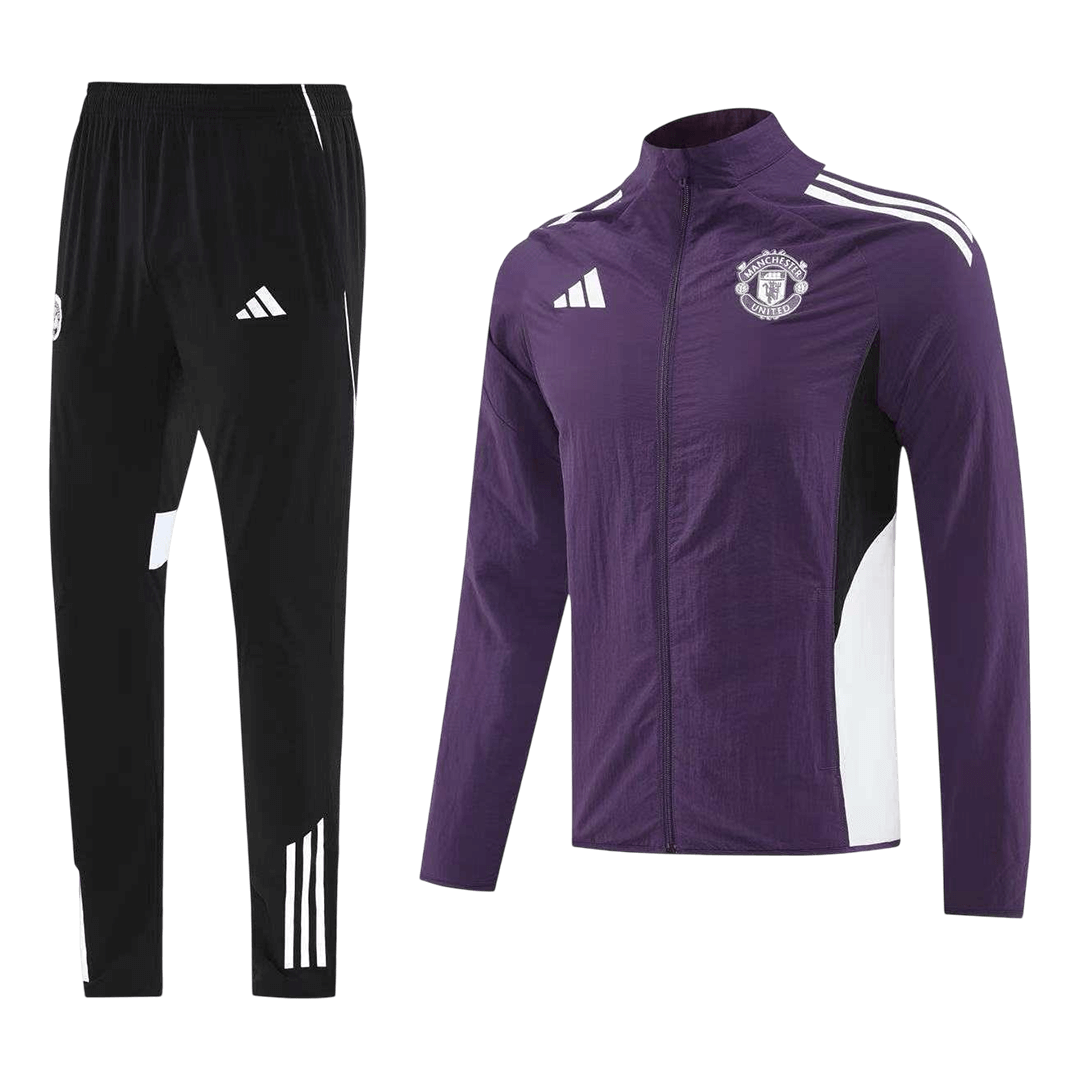 Manchester United Trainingsjacke Set 2025/26 Violett