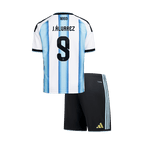 Argentinien Kinder Heimtrikot 2-teilig Set 2026J.ÁLVAREZ #9