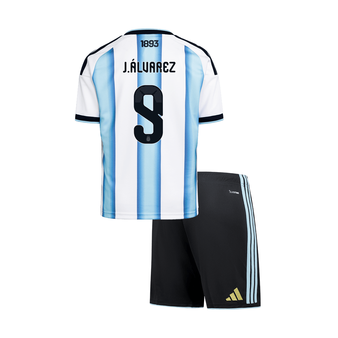 Argentinien Kinder Heimtrikot 2-teilig Set 2026J.ÁLVAREZ #9