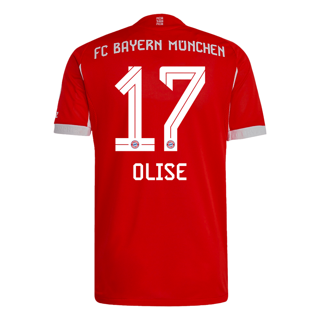 Bayern München Heimtrikot 2025/26 Spieler-Version OLISE #17