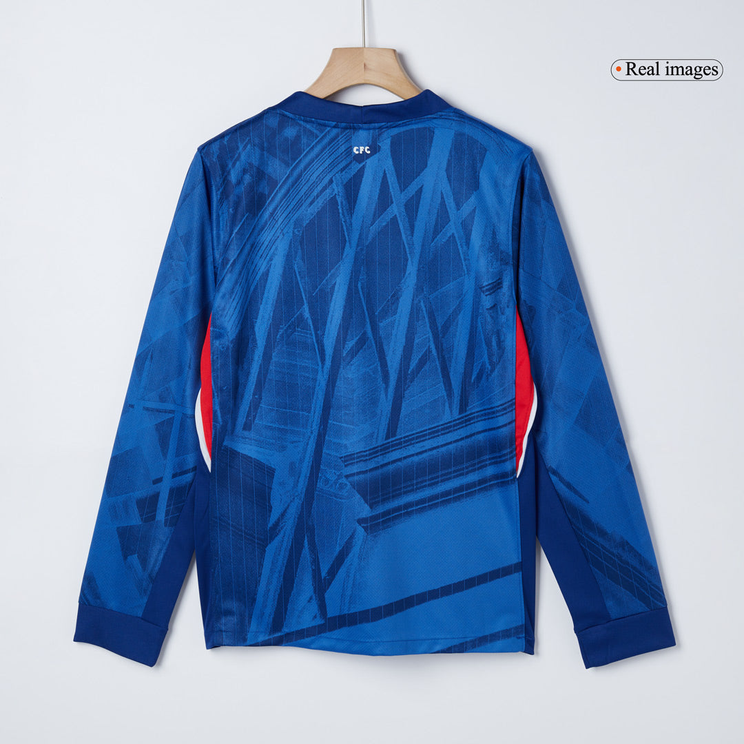 Chelsea Heimtrikot Langarm 2025/26 Fan-Version