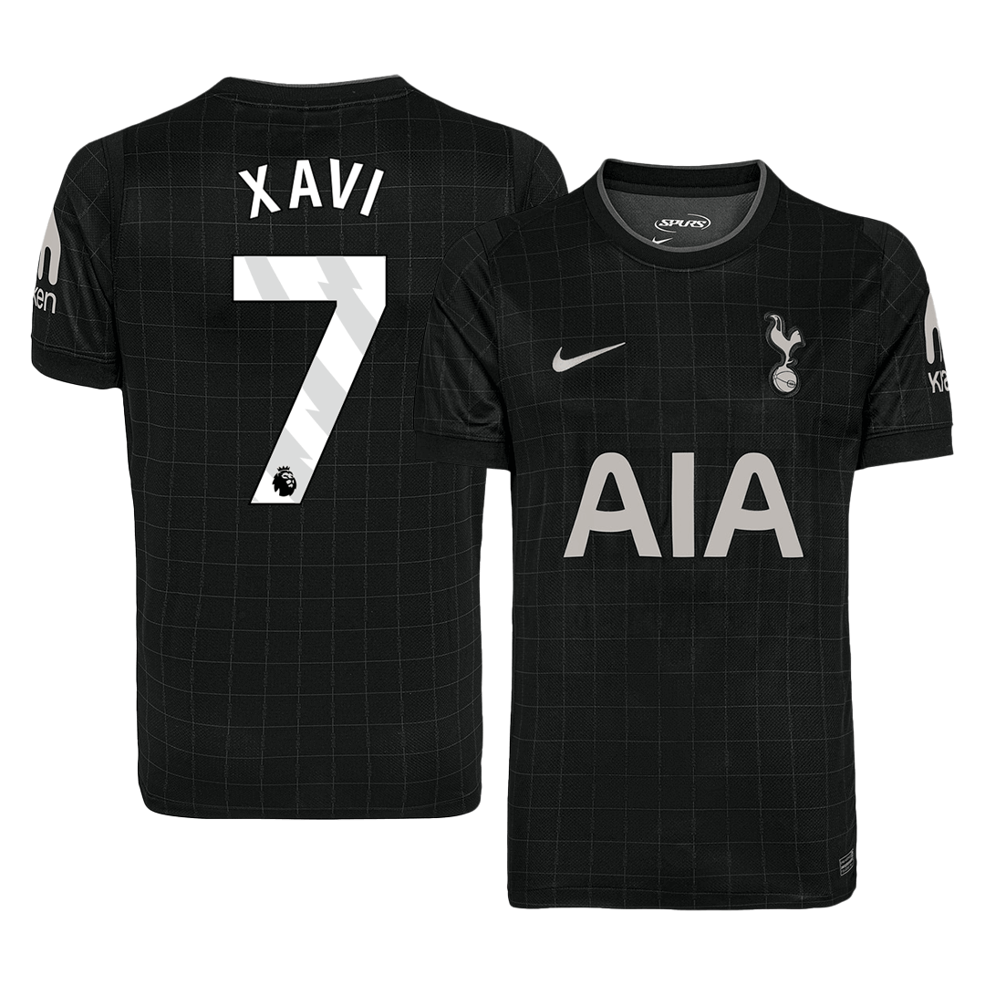 Tottenham Hotspur Auswärtstrikot 2025/26 Fan-Version XAVI #7