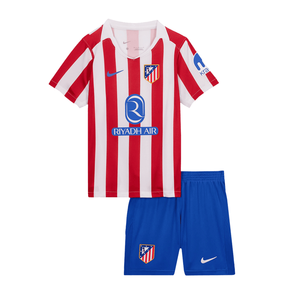 Atletico Madrid Kinder Heimtrikot 2-teilig Set 2025/26