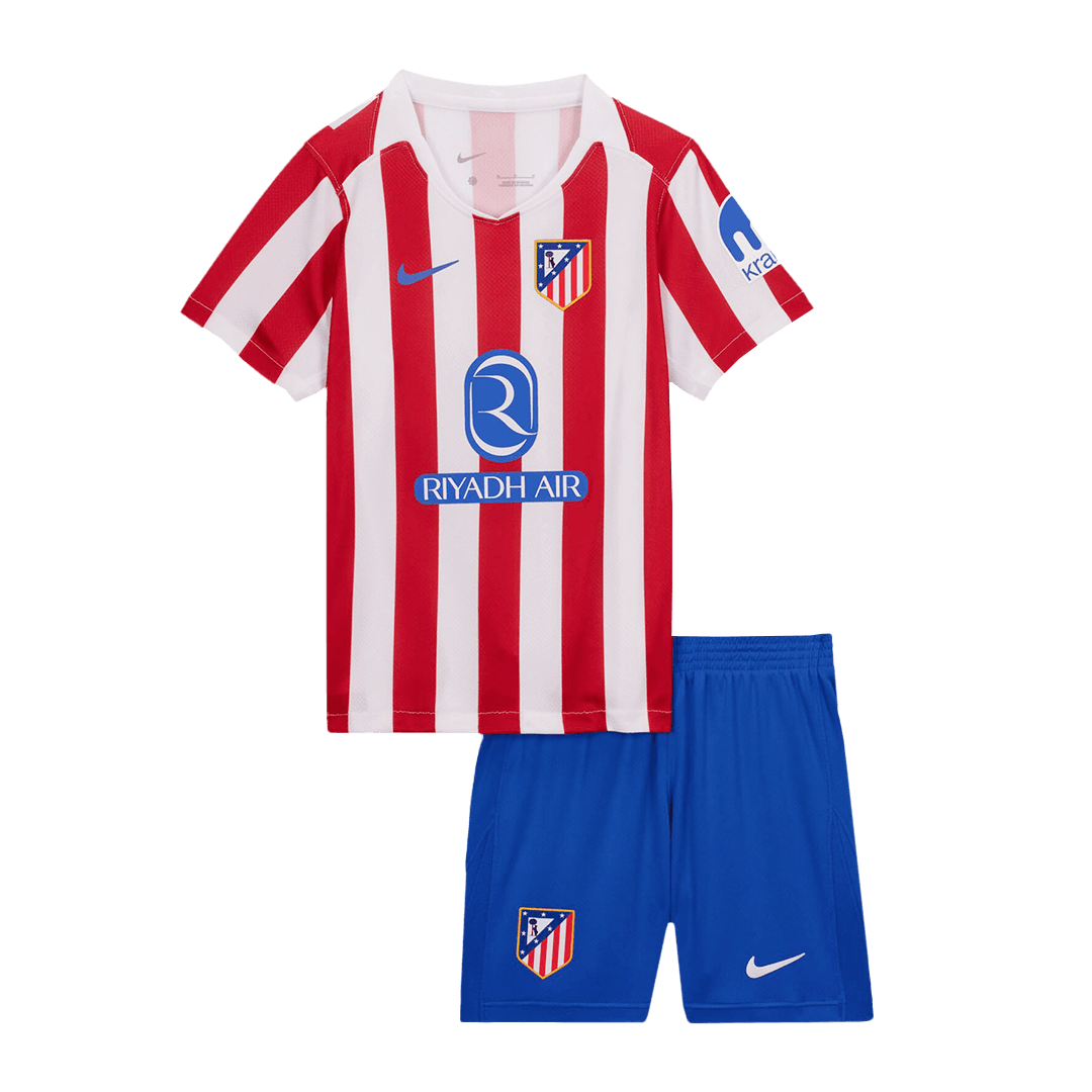Atletico Madrid Kinder Heimtrikot 2-teilig Set 2025/26