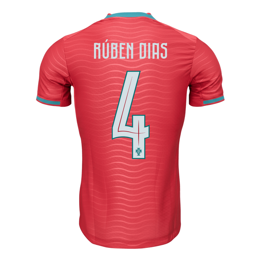 Portugal Heimtrikot 2026 Spieler-Version RÚBEN DIAS #4