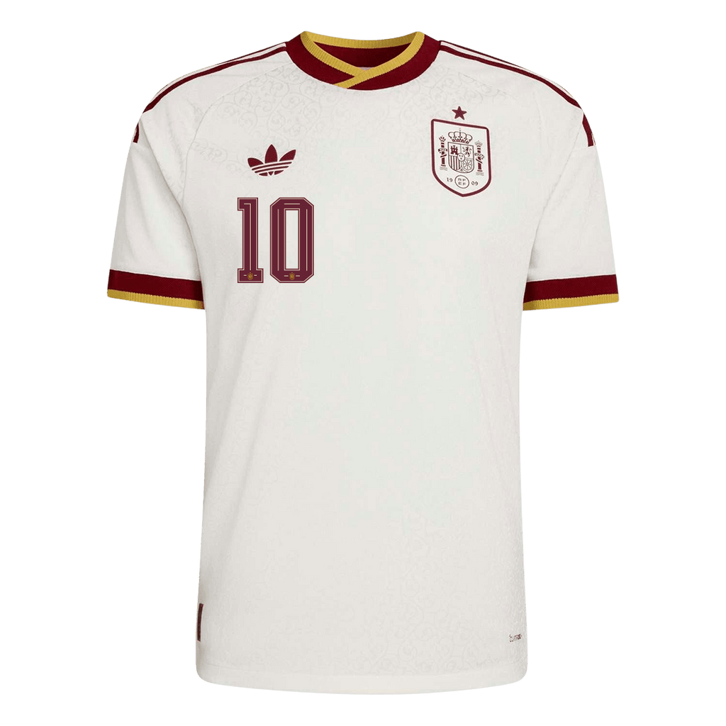 Spain Auswärtstrikot 2026 Spieler-Version OLMO #10