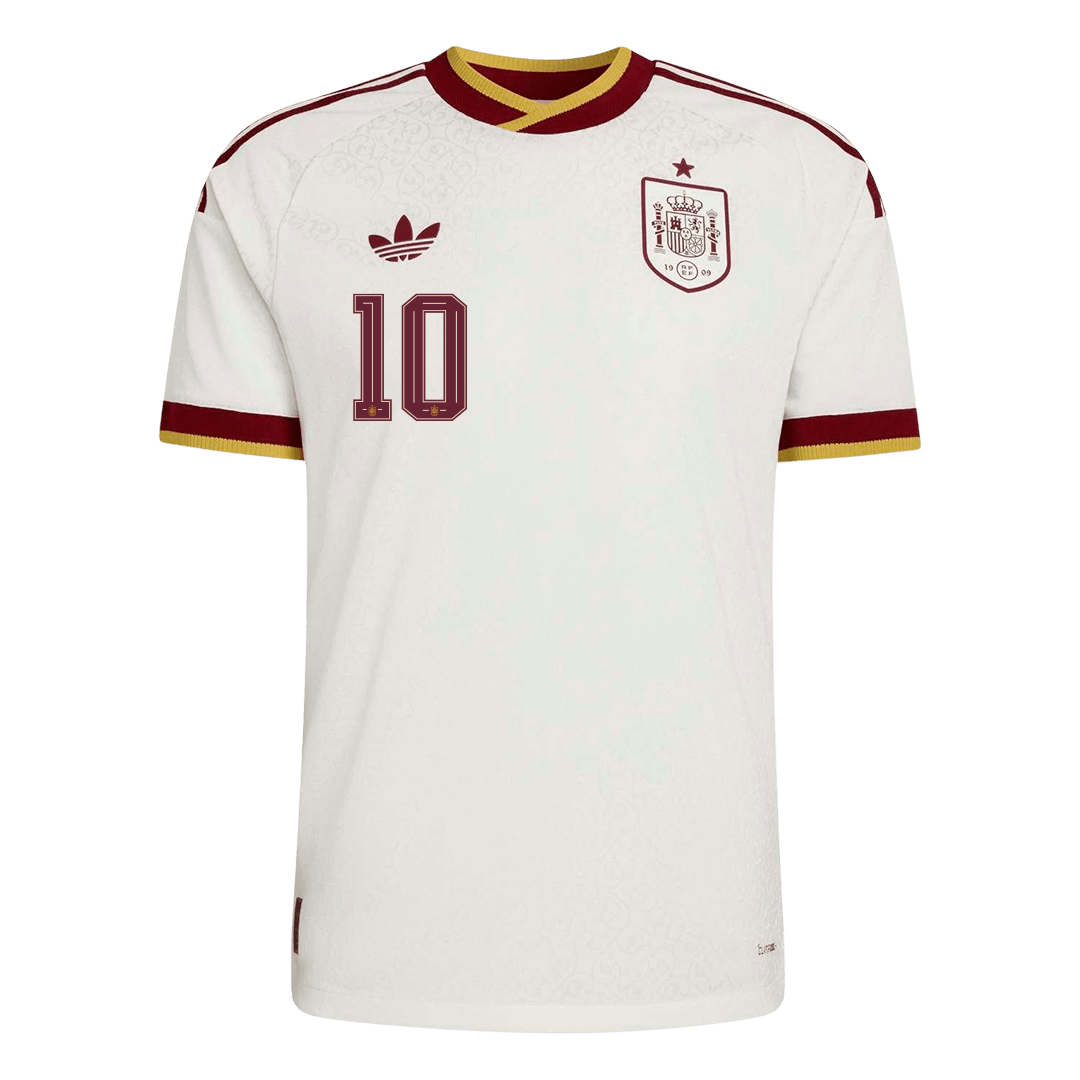 Spain Auswärtstrikot 2026 Spieler-Version OLMO #10