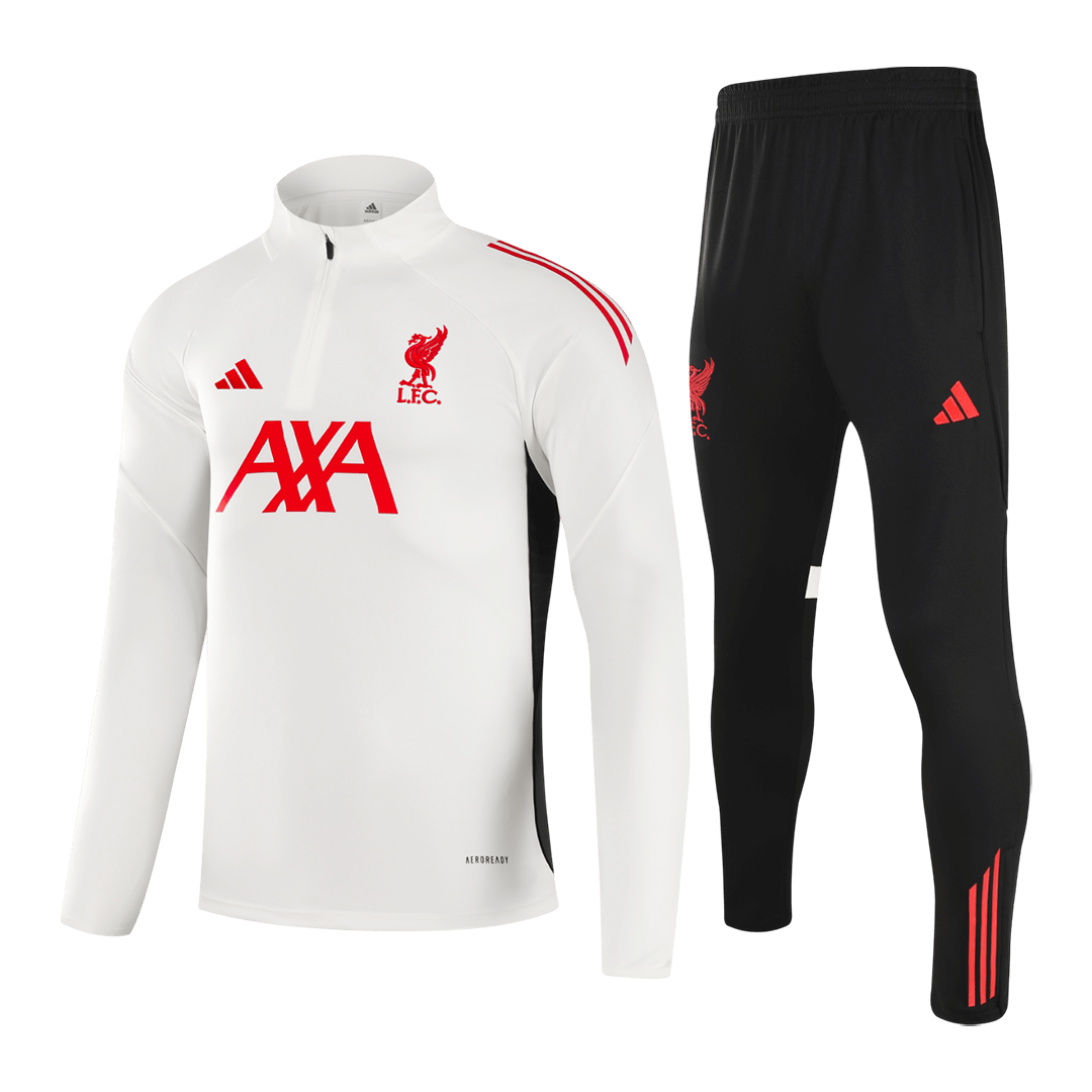Liverpool Kinder Trainingsanzug 2025/26 Weiß