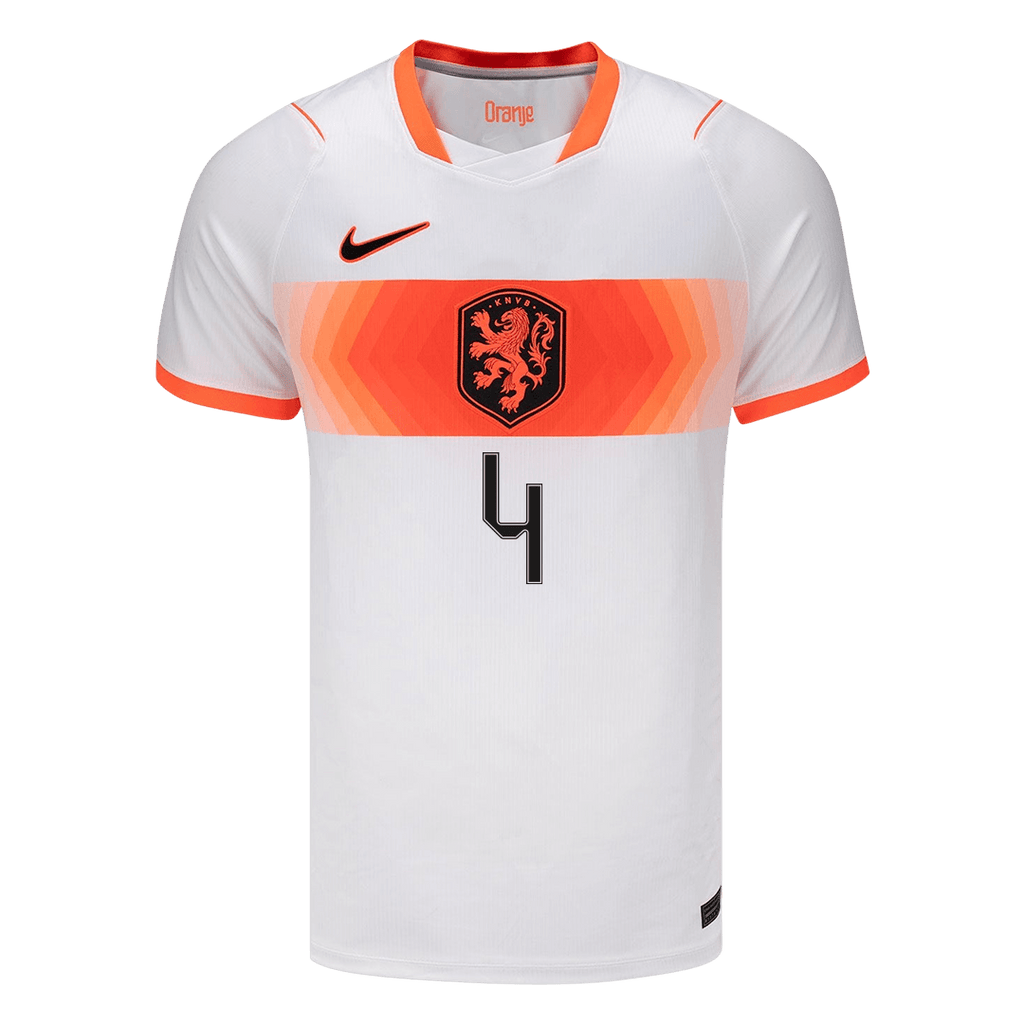 Netherlands Auswärtstrikot 2026 Fan-Version VIRGIL #4