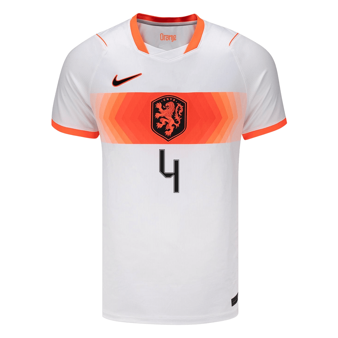 Netherlands Auswärtstrikot 2026 Fan-Version VIRGIL #4