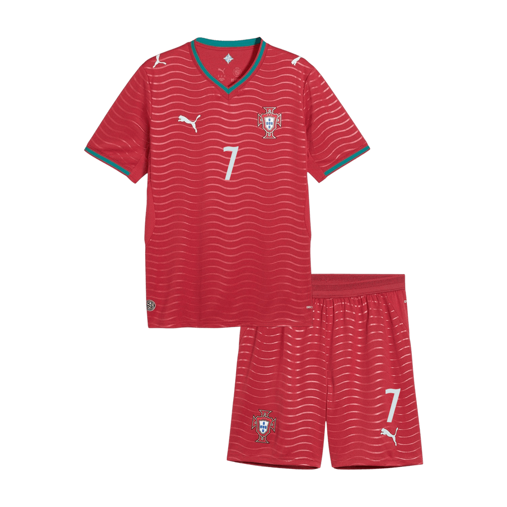 Portugal Kinder Heimtrikot 2-teilig Set 2026RONALDO #7