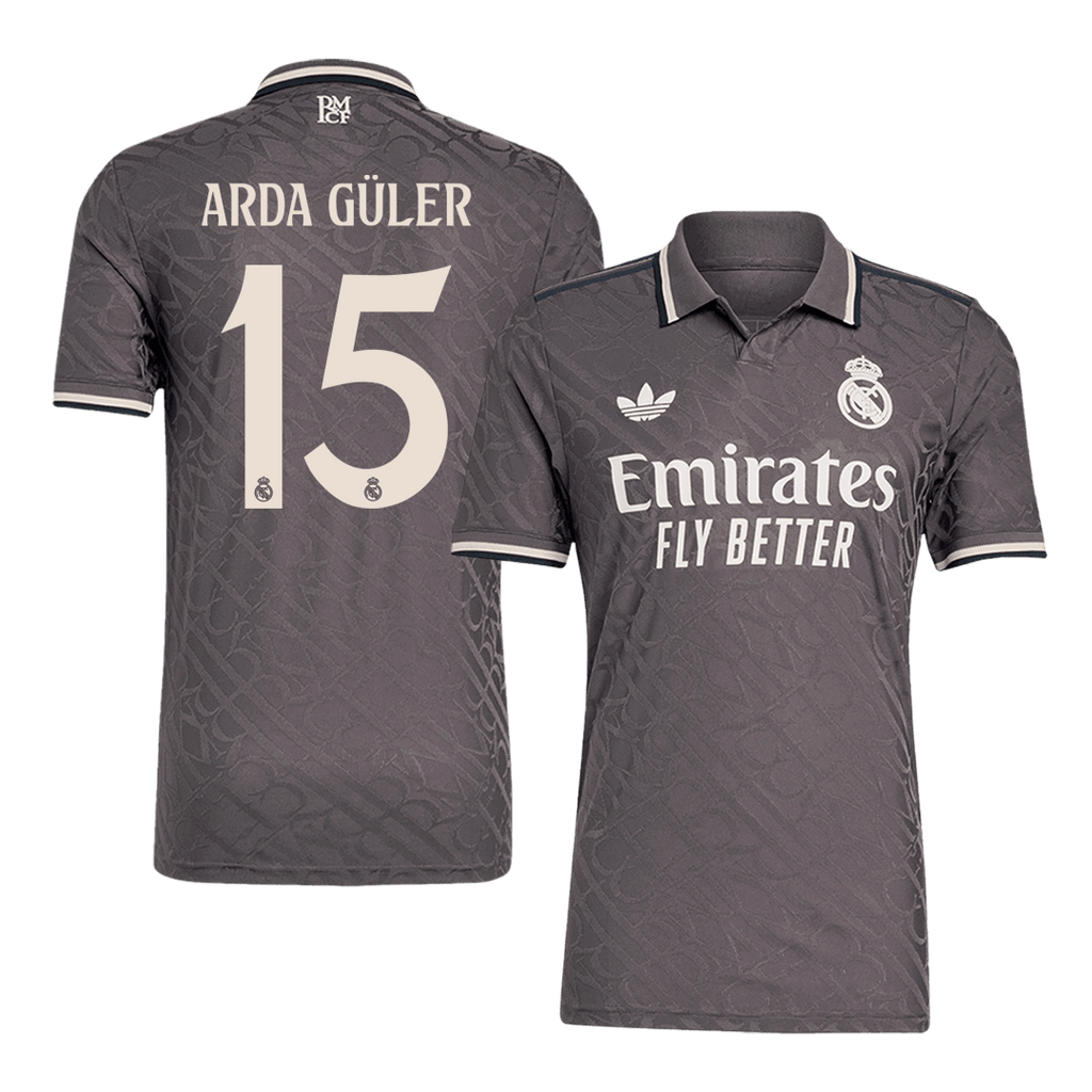 Real Madrid Ausweichtrikot 2024/25 Spieler-Version ARDA GÜLER #15