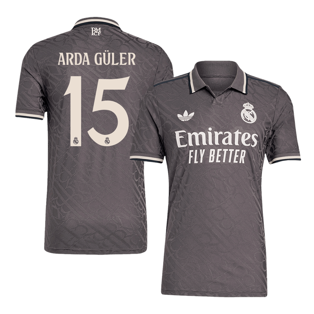 Real Madrid Ausweichtrikot 2024/25 Spieler-Version ARDA GÜLER #15
