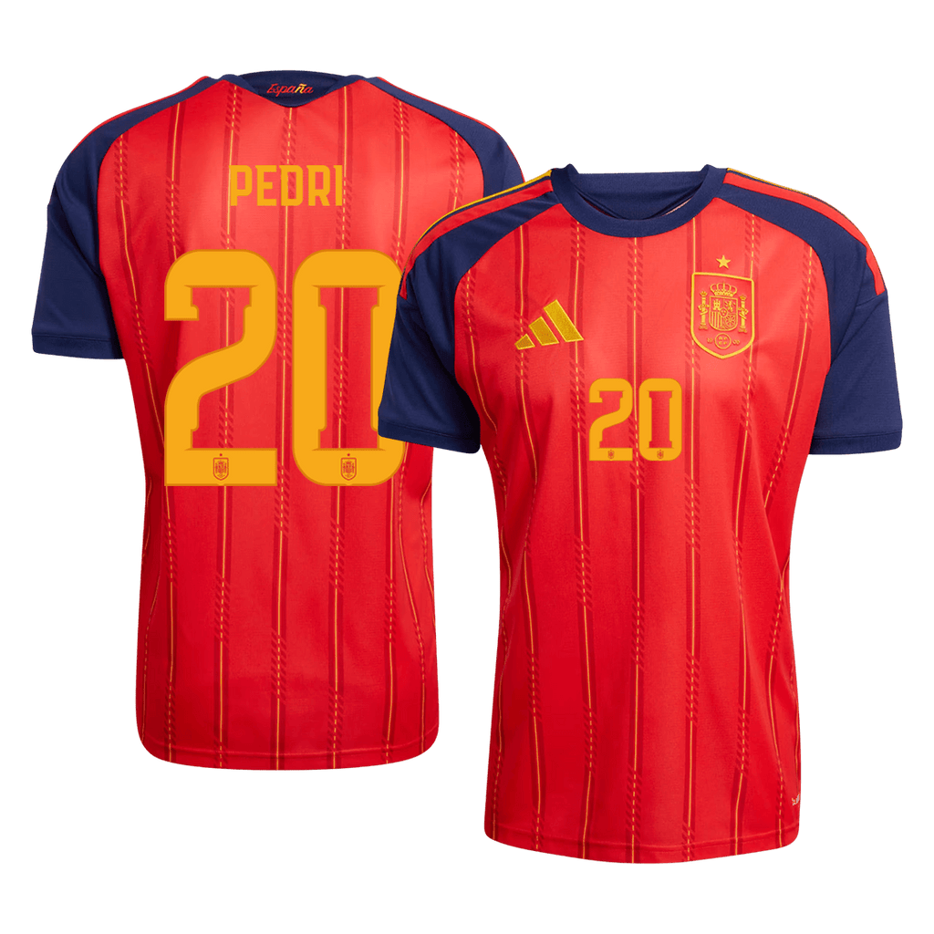 Spain Heimtrikot 2026 Fan-Version PEDRI #20