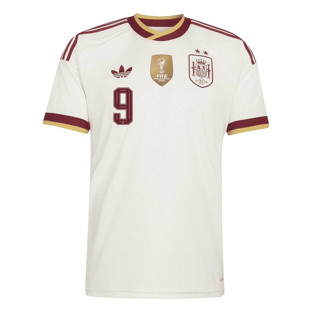 Spain Auswärtstrikot 2026 Fan-Version GAVI #9