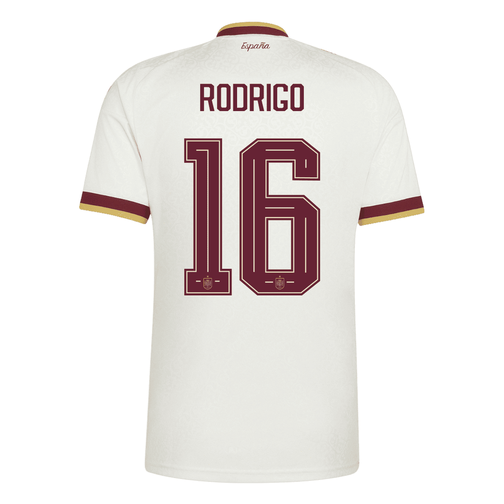 Spain Auswärtstrikot 2026 Fan-Version RODRIGO #16