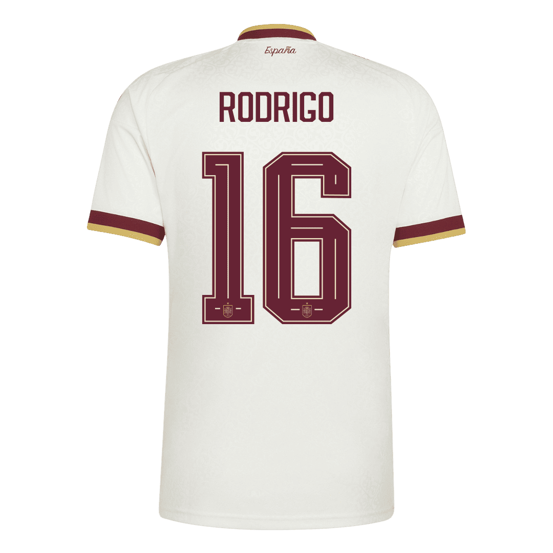 Spain Auswärtstrikot 2026 Fan-Version RODRIGO #16