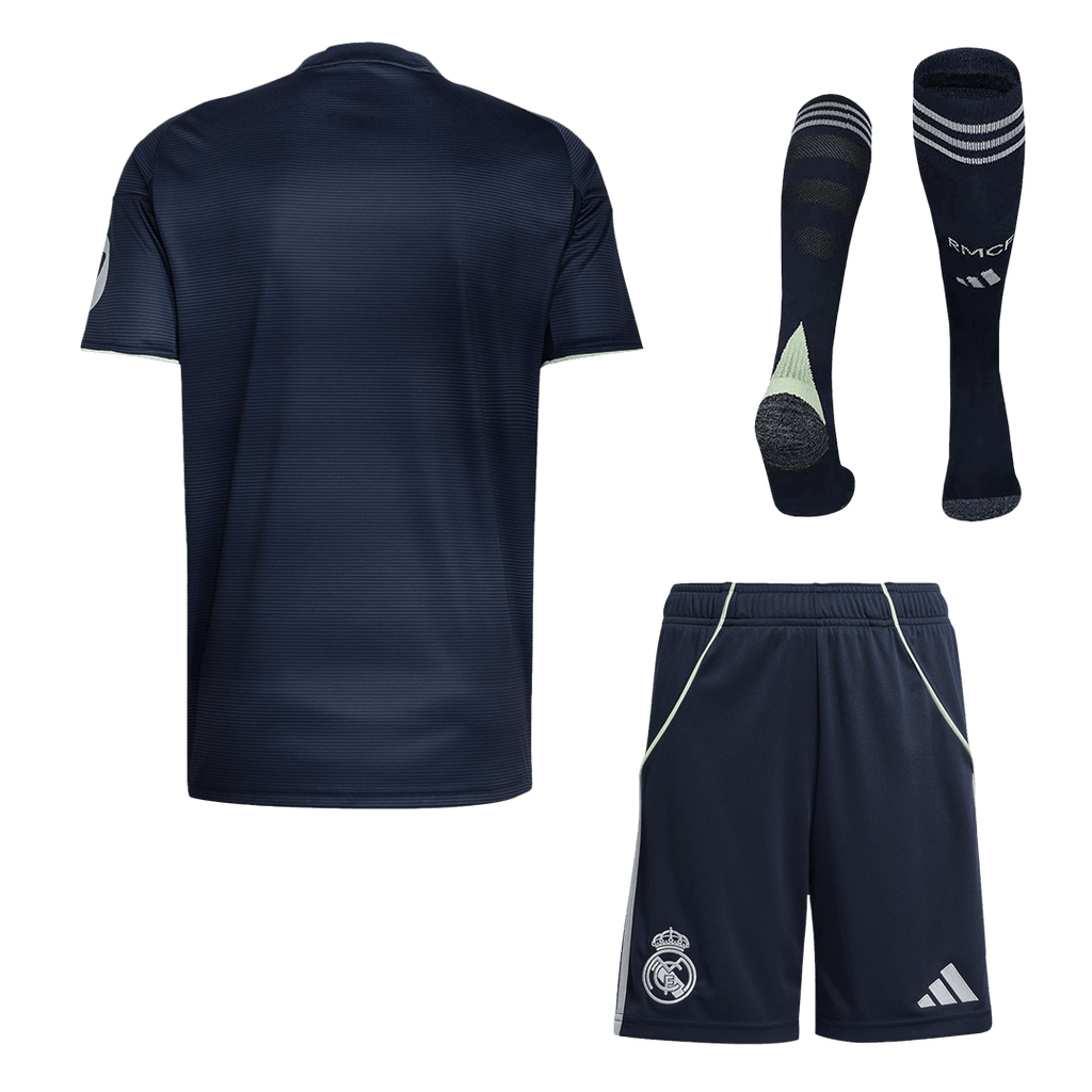 Real Madrid Herren Auswärtstrikot Fan Version 3-teilig 2025/26