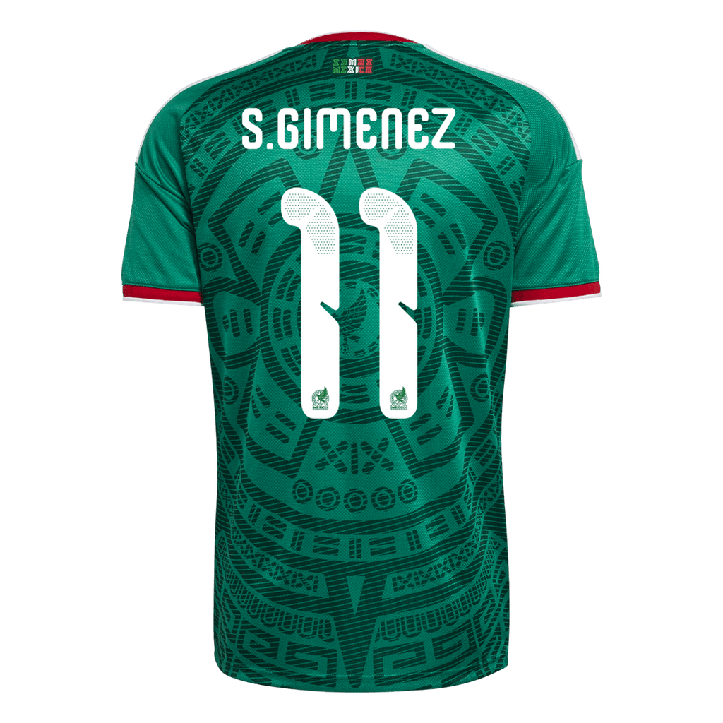 Mexico Heimtrikot 2026 Fan-Version S.GIMENEZ #11