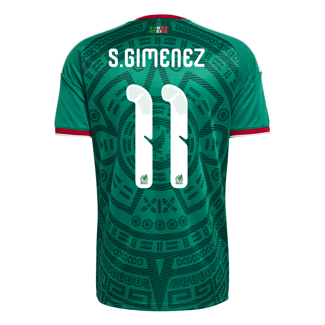 Mexico Heimtrikot 2026 Fan-Version S.GIMENEZ #11
