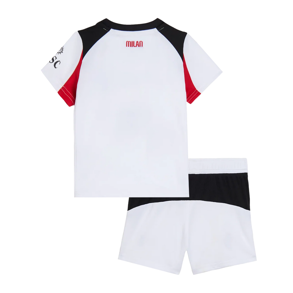 AC Milan Kinder Auswärtstrikot 2-teilig Set 2025/26