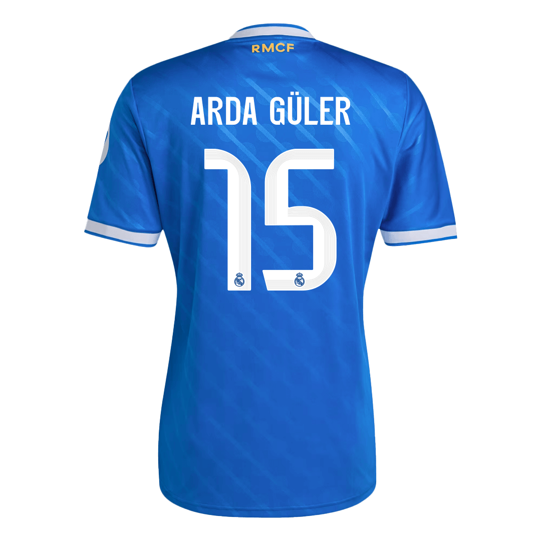 Real Madrid Ausweichtrikot 2025/26 Fan-Version ARDA GÜLER #15