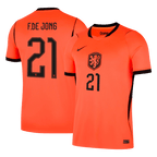 Netherlands Heimtrikot 2026 Fan-Version F.DE JONG #21