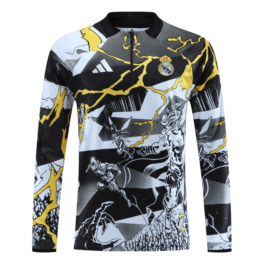 Real Madrid Trainingsjacke Set 2025/26 Schwarz