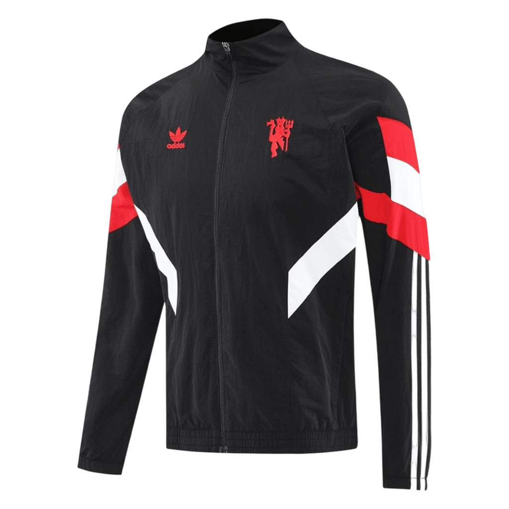 Manchester United Windjacke 2025/26 Schwarz
