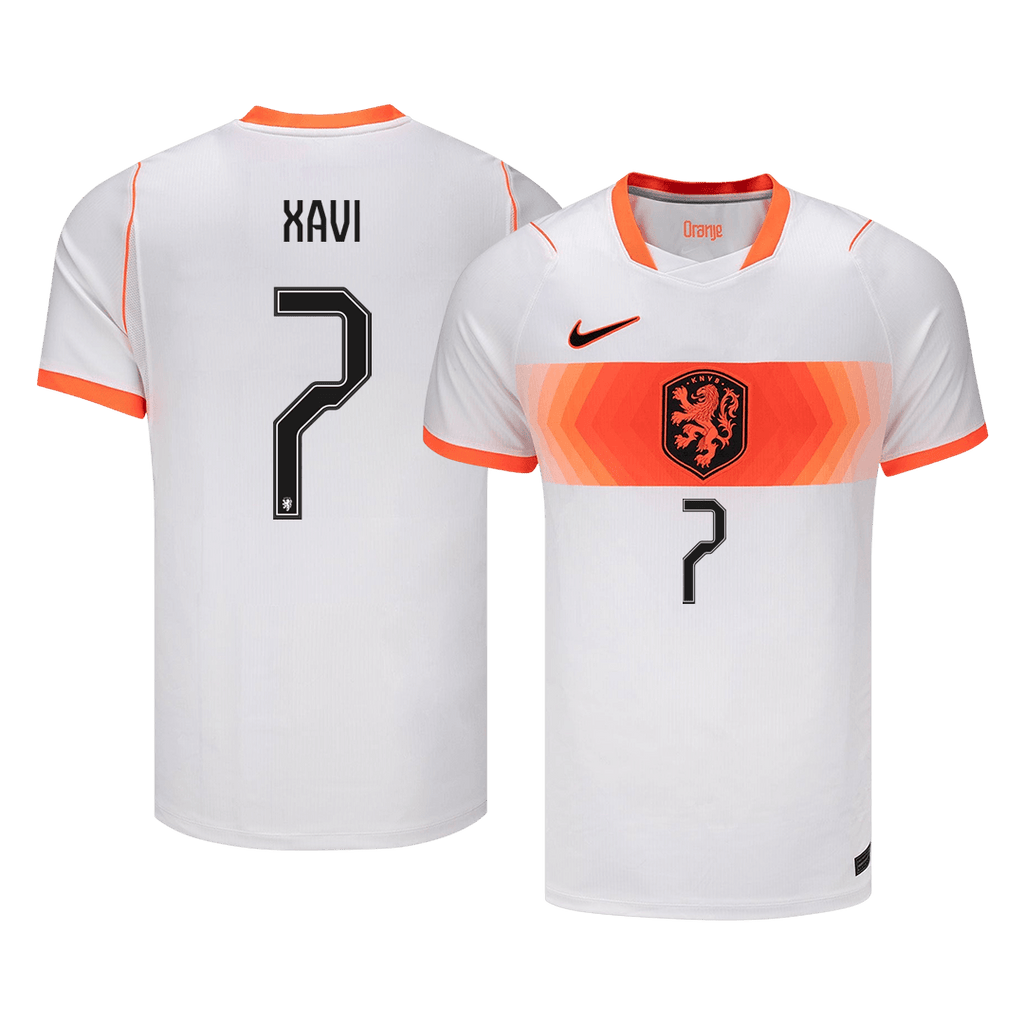 Netherlands Auswärtstrikot 2026 Fan-Version XAVI #7