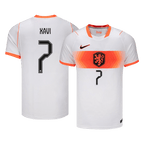 Netherlands Auswärtstrikot 2026 Fan-Version XAVI #7
