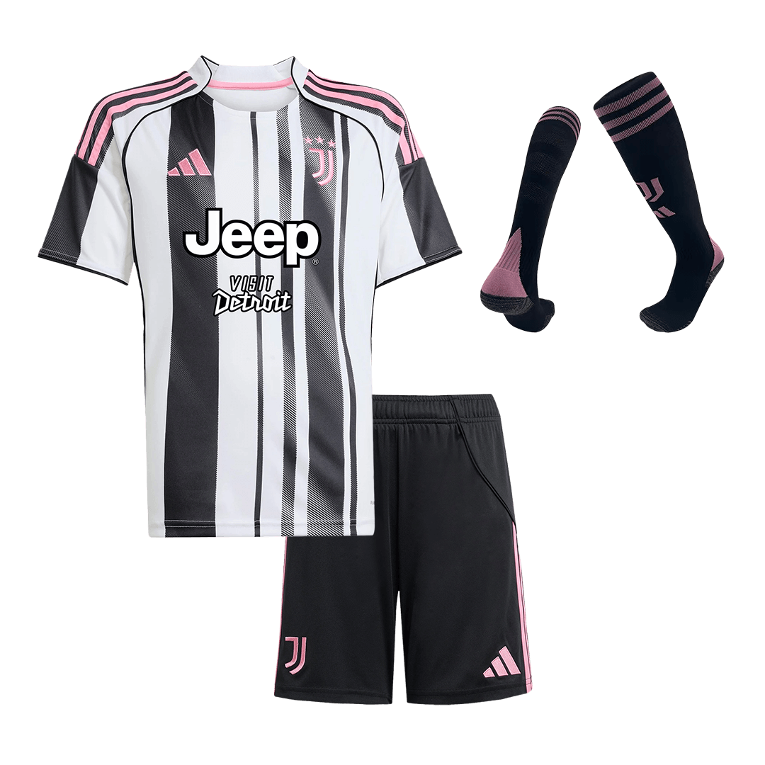 Juventus Kinder Heimtrikot 3-teilig Set 2025/26