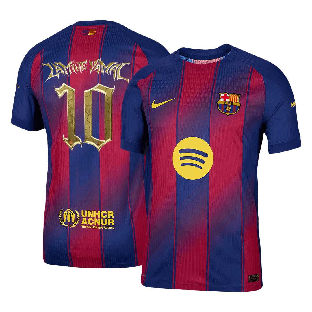 Barcelona Heimtrikot 2025/26 Spieler-Version LAMINE YAMAL #10