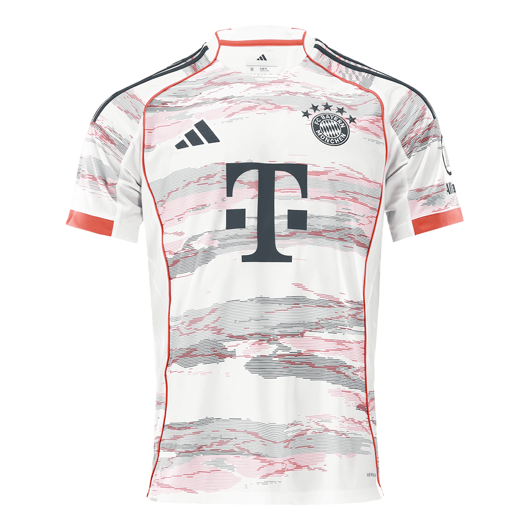 Bayern München Auswärtstrikot 2025/26 Fan-Version KIMMICH #6