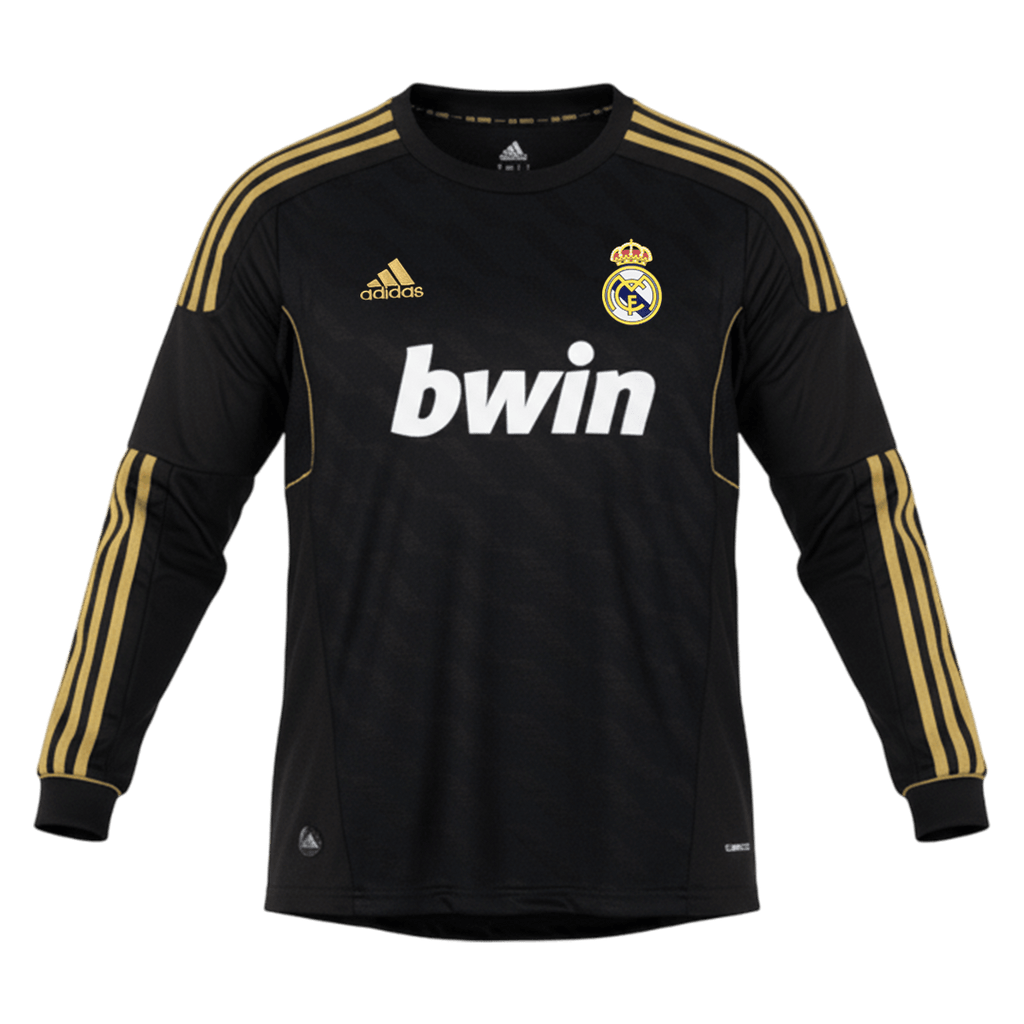 Real Madrid Retro Auswärtstrikot Langarm 2011/12