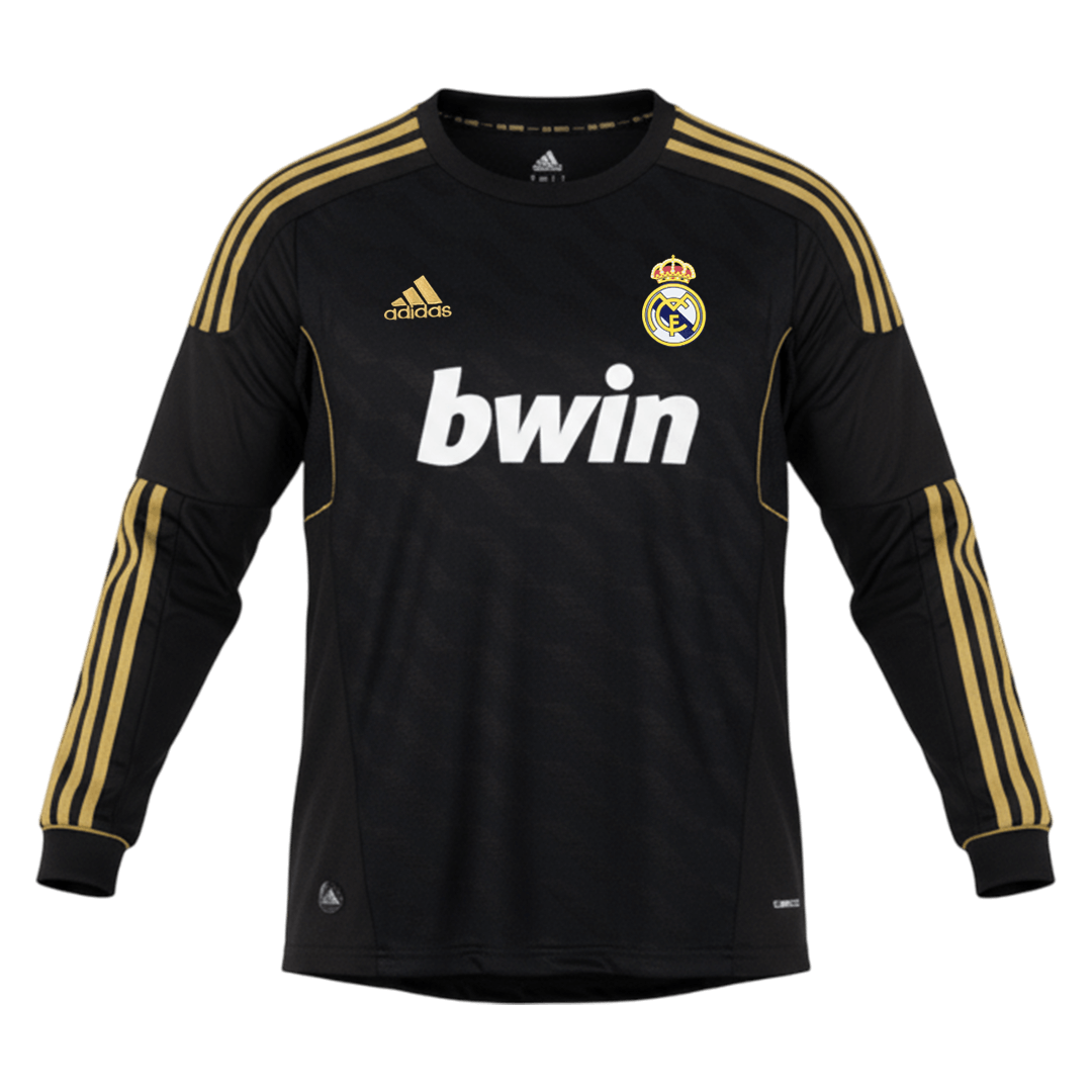 Real Madrid Retro Auswärtstrikot Langarm 2011/12