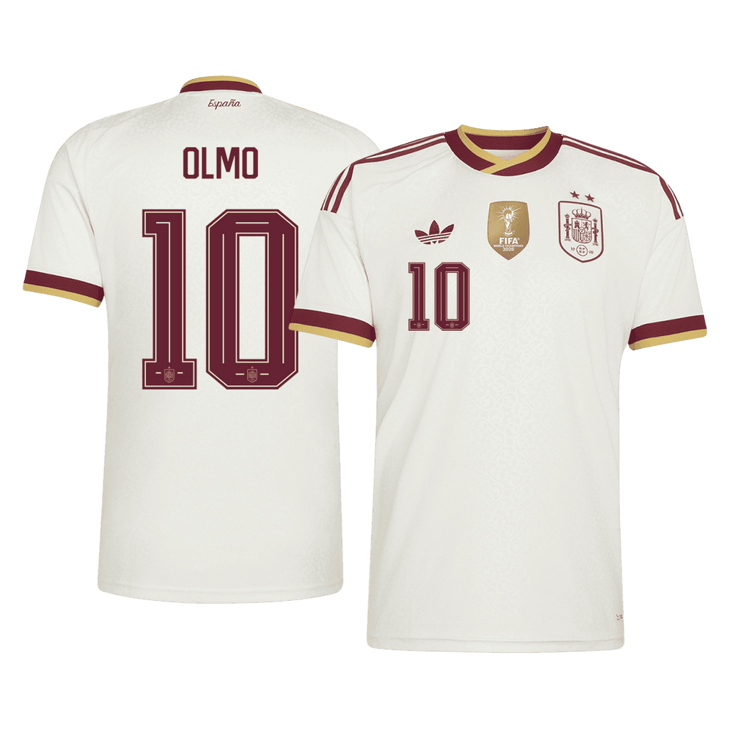 Spain Auswärtstrikot 2026 Fan-Version OLMO #10