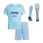 Juventus Kinder Auswärtstrikot 3-teilig Set 2025/26