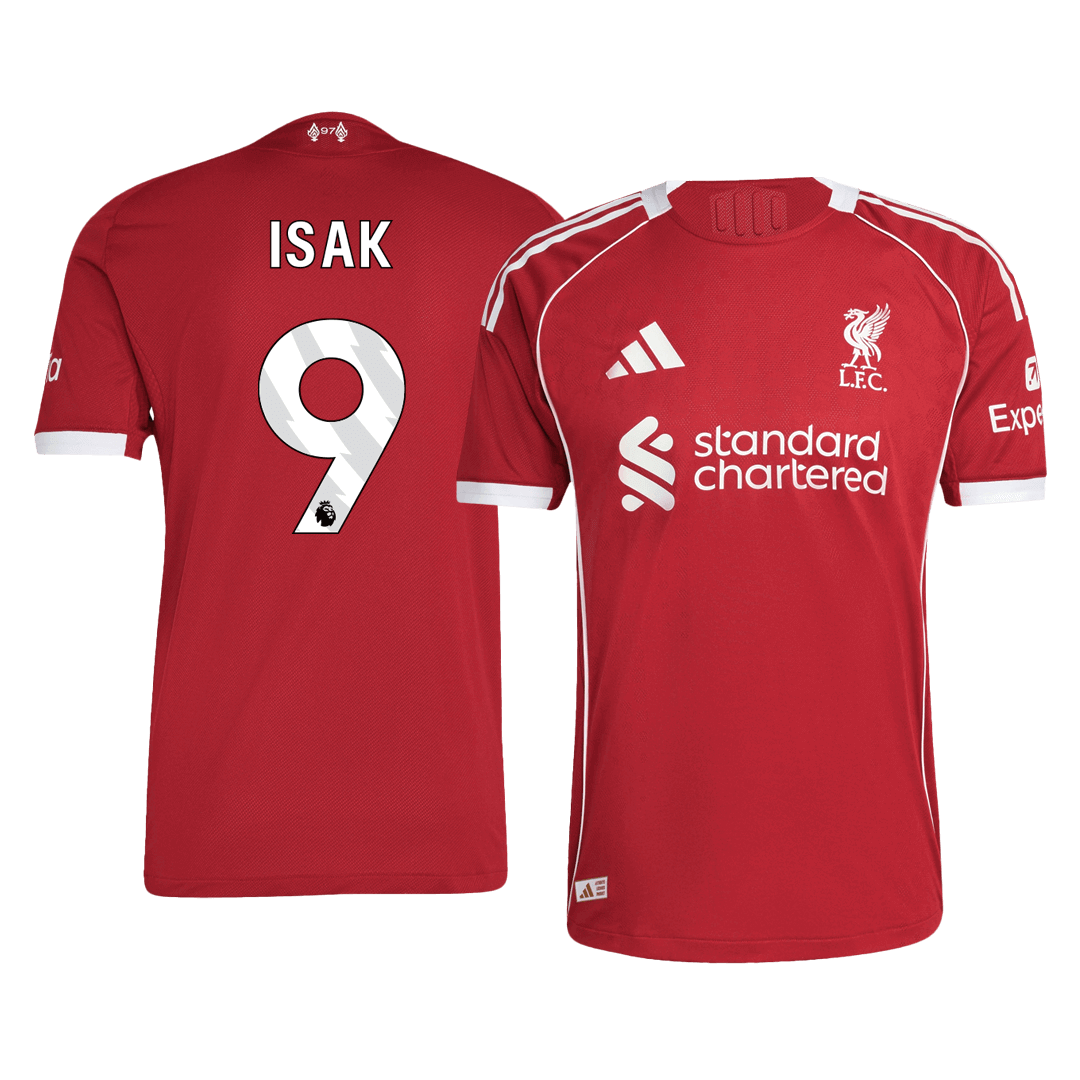 Liverpool Heimtrikot 2025/26 Spieler-Version ISAK #9