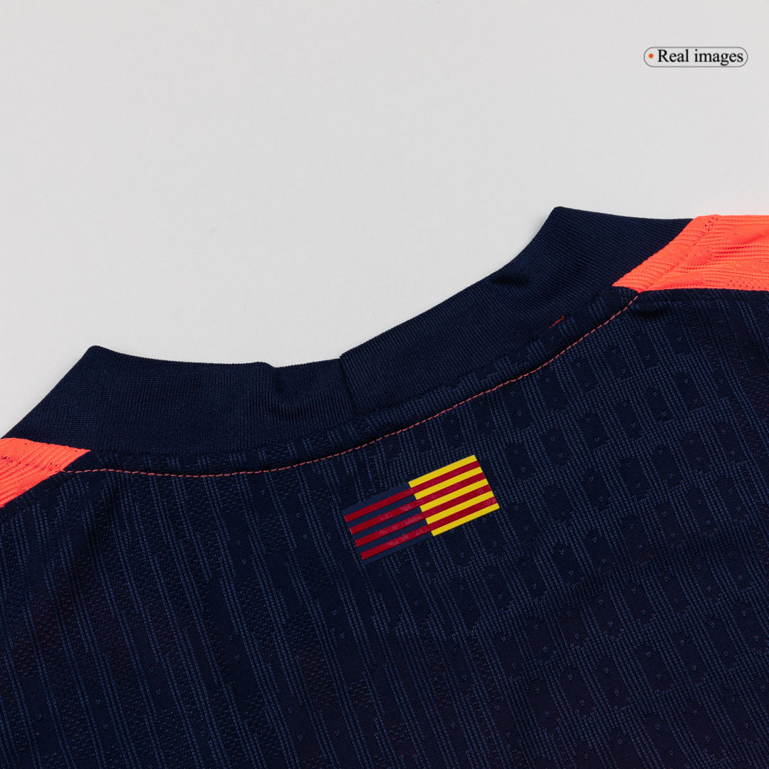 Barcelona Ausweichtrikot 2025/26 Spieler-Version ROONY #19 UCL
