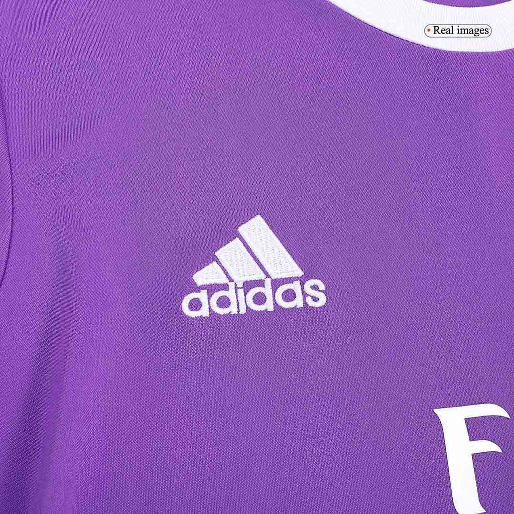 Real Madrid Retro Auswärtstrikot Langarm 2016/17 KROOS #8