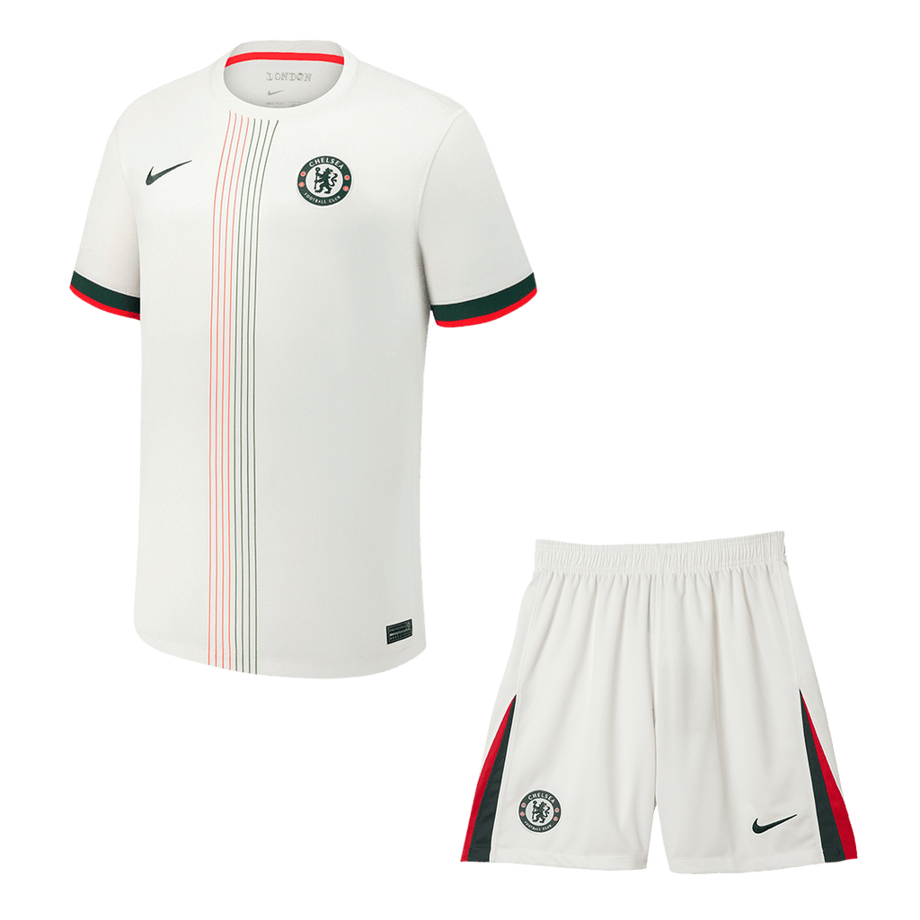 Chelsea Herren Auswärtstrikot Fan Version 2-teilig 2025/26