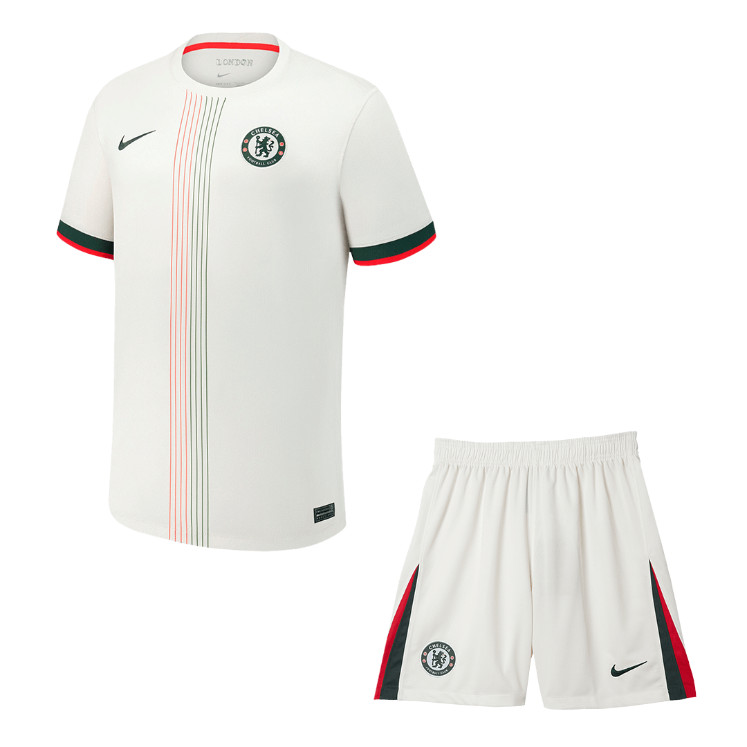 Chelsea Herren Auswärtstrikot Fan Version 2-teilig 2025/26