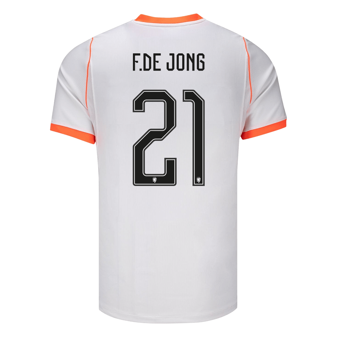 Netherlands Auswärtstrikot 2026 Fan-Version F.DE JONG #21