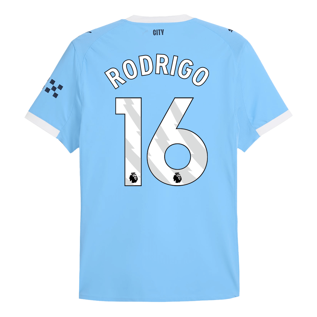 Manchester City Heimtrikot 2025/26 Spieler-Version RODRIGO #16