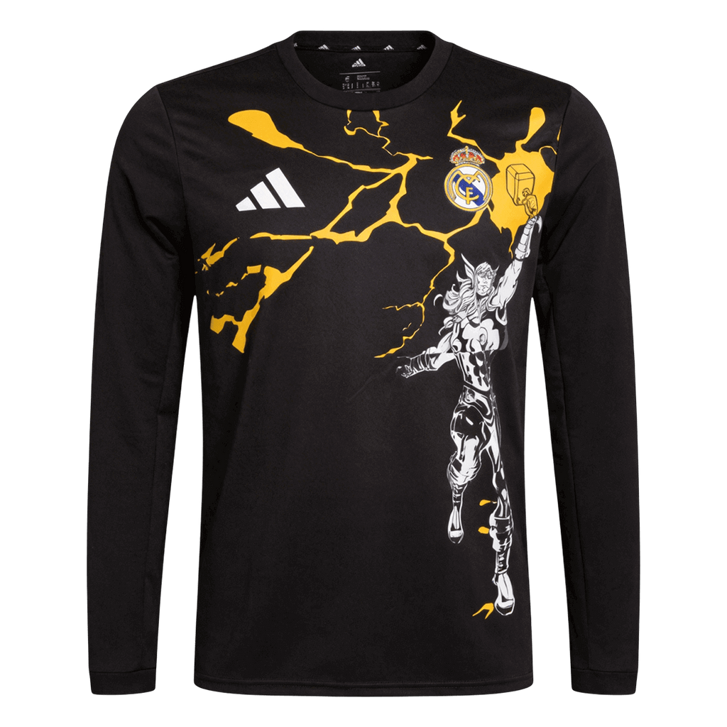 Real Madrid Langarm 2025/26 Fan-Version